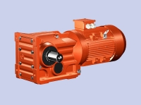 KC series helical bevel gear reducer